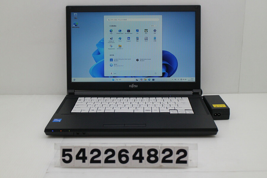 富士通 LIFEBOOK A5511/G Core i5 1145G7 2.6GHz/8GB/256GB(SSD)/Multi/15.6W/FWXGA(1366x768)/Win11【中古】【20260507】