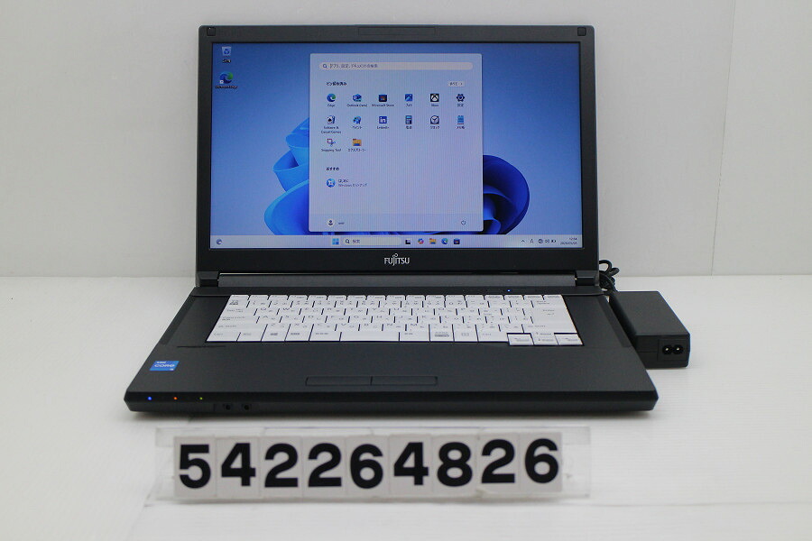 富士通 LIFEBOOK A5511/G Core i5 1145G7 2.6GHz/8GB/256GB(SSD)/Multi/15.6W/FWXGA(1366x768)/Win11【中古】【20260507】