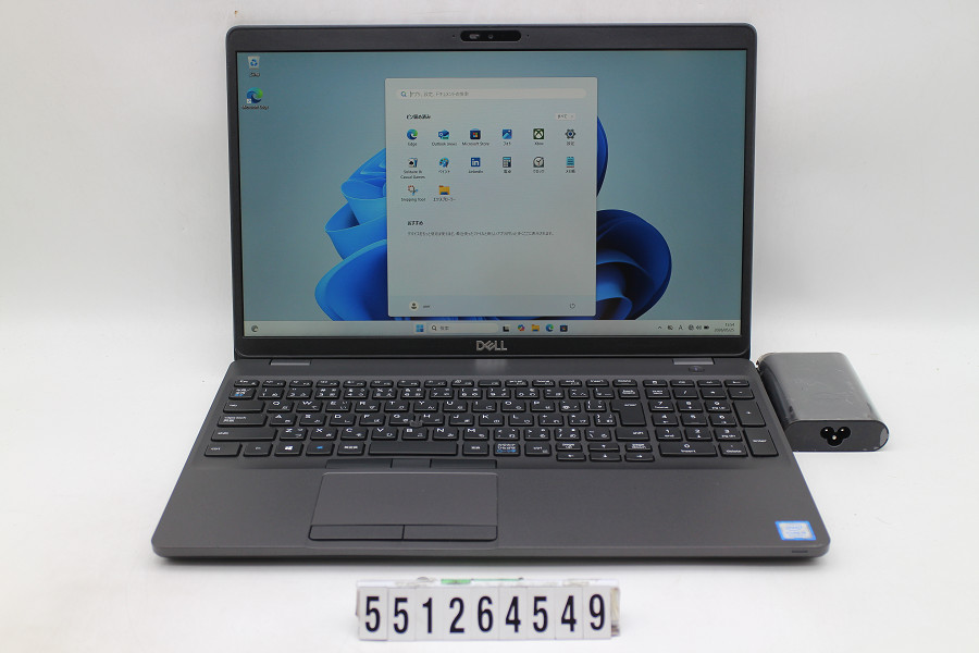 DELL Latitude 5500 Core i5 8265U 1.6GHz/8GB/256GB(SSD)/15.6W/FHD(1920x1080)/Win11【中古】【20260528】