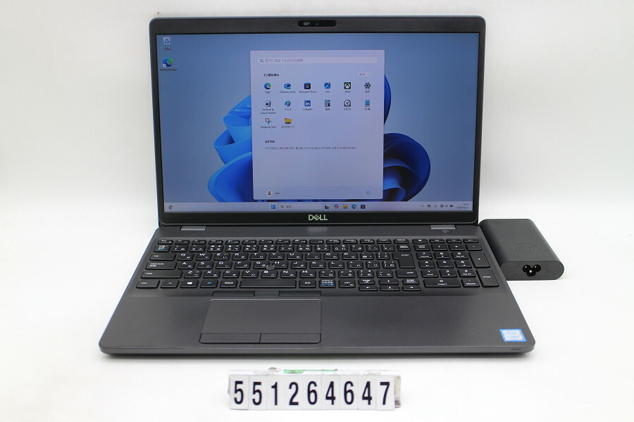 DELL Latitude 5500 Core i5 8265U 1.6GHz/8GB/256GB(SSD)/15.6W/FHD(1920x1080)/Win11【中古】【20260528】