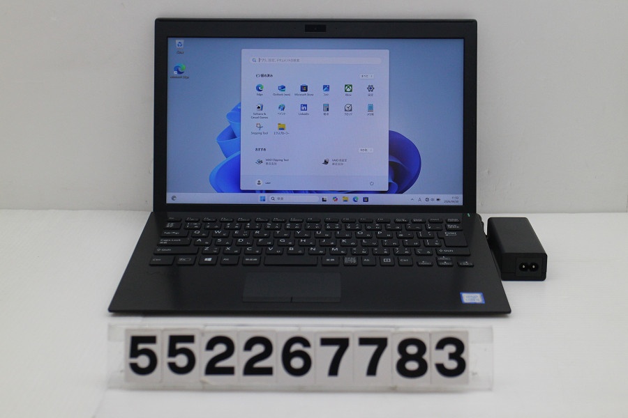 VAIO VJPG11C11N Core i5 8250U 1.6GHz/8GB/256GB(SSD)/13.3W/FHD(1920x1080)/Win11【中古】【20260507】