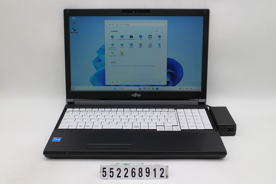 富士通 LIFEBOOK A5512/KX Core i5 1235U 2.5GHz/8GB/256GB(SSD)/Multi/15.6W/FWXGA(1366x768)/Win11【中古】【20260528】