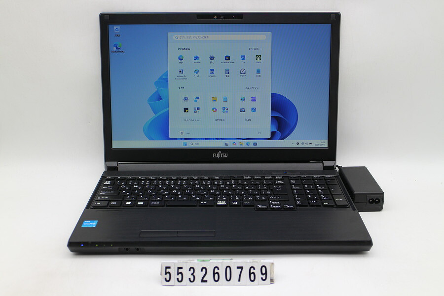 富士通 LIFEBOOK A5511/G Core i3 1125G4 2GHz/8GB/256GB(SSD)/ヴィデオディスク/15.6W/FWXGA(1366x768)/Win11【中古】【20260528】