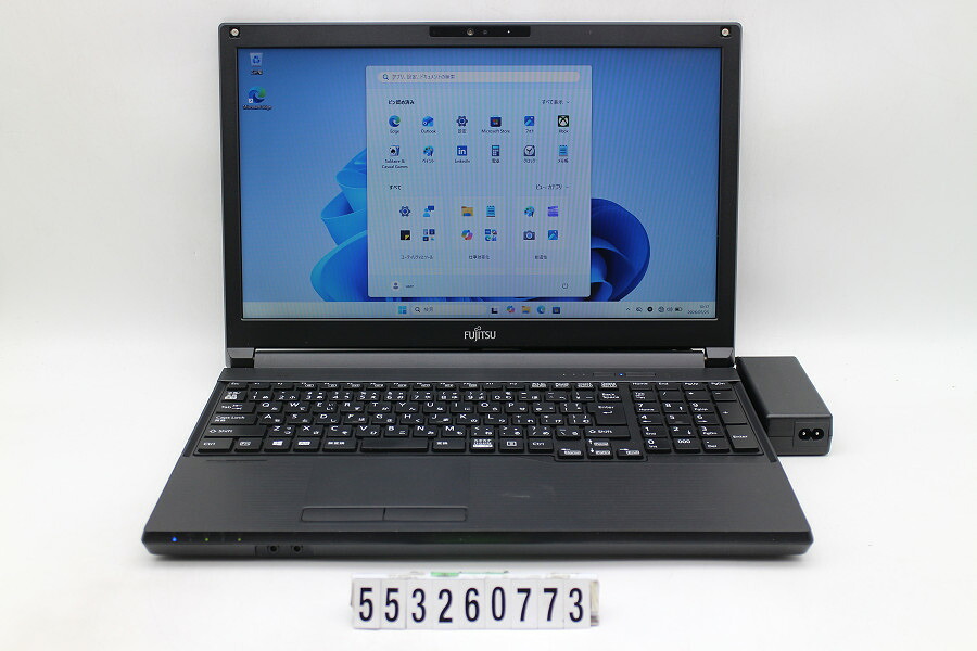 富士通 LIFEBOOK A5511/G Core i3 1125G4 2GHz/8GB/256GB(SSD)/ヴィデオディスク/15.6W/FWXGA(1366x768)/Win11【中古】【20260528】