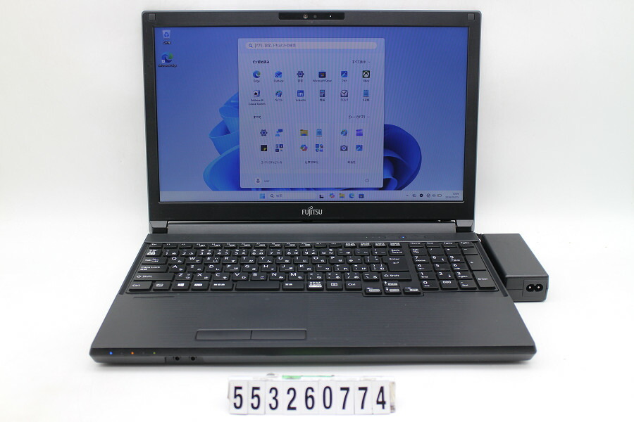 富士通 LIFEBOOK A5511/G Core i3 1125G4 2GHz/8GB/256GB(SSD)/ヴィデオディスク/15.6W/FWXGA(1366x768)/Win11【中古】【20260528】