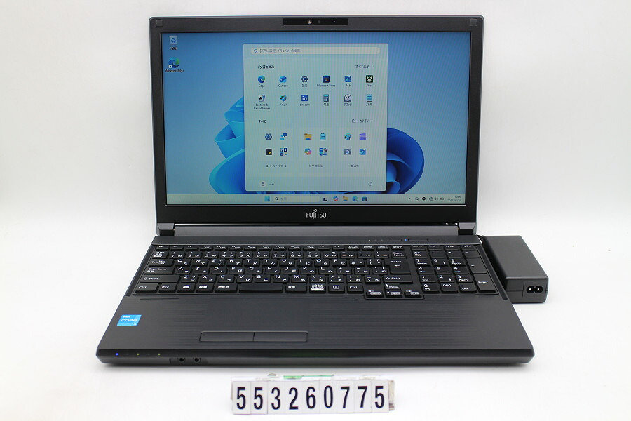 富士通 LIFEBOOK A5511/G Core i3 1125G4 2GHz/8GB/256GB(SSD)/ヴィデオディスク/15.6W/FWXGA(1366x768)/Win11【中古】【20260528】