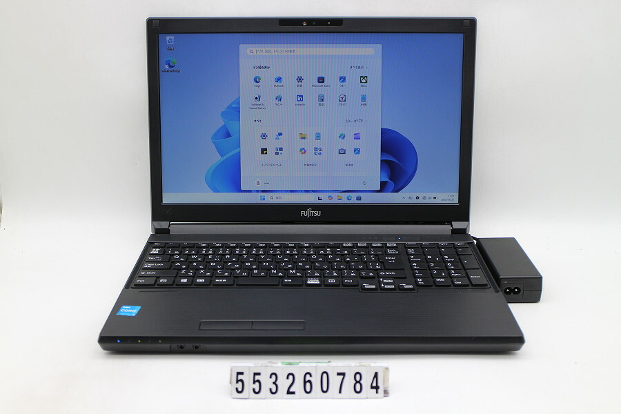 富士通 LIFEBOOK A5511/G Core i3 1125G4 2GHz/8GB/256GB(SSD)/ヴィデオディスク/15.6W/FWXGA(1366x768)/Win11【中古】【20260528】