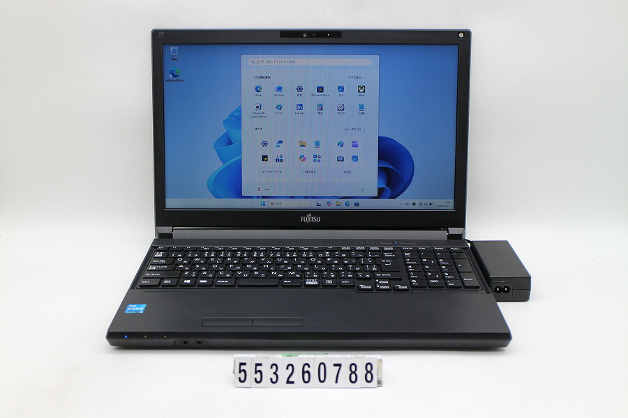 富士通 LIFEBOOK A5511/G Core i3 1125G4 2GHz/8GB/256GB(SSD)/ヴィデオディスク/15.6W/FWXGA(1366x768)/Win11【中古】【20260528】
