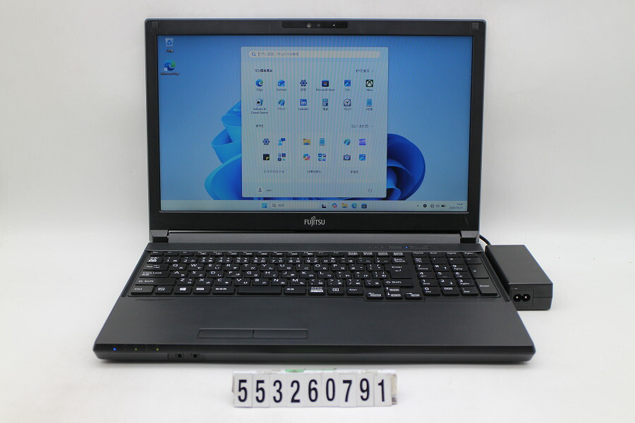 富士通 LIFEBOOK A5511/G Core i3 1125G4 2GHz/8GB/256GB(SSD)/ヴィデオディスク/15.6W/FWXGA(1366x768)/Win11【中古】【20260528】
