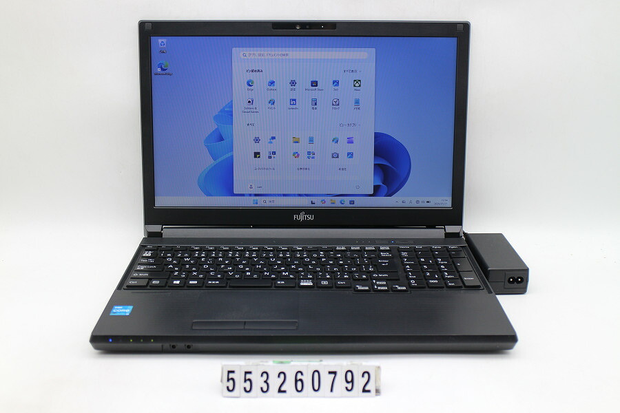 富士通 LIFEBOOK A5511/G Core i3 1125G4 2GHz/8GB/256GB(SSD)/ヴィデオディスク/15.6W/FWXGA(1366x768)/Win11【中古】【20260528】