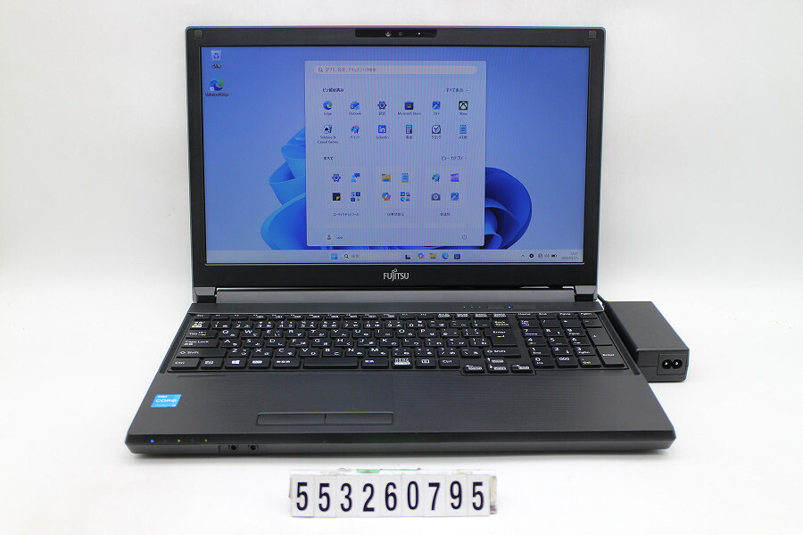 富士通 LIFEBOOK A5511/G Core i3 1125G4 2GHz/8GB/256GB(SSD)/ヴィデオディスク/15.6W/FWXGA(1366x768)/Win11【中古】【20260528】