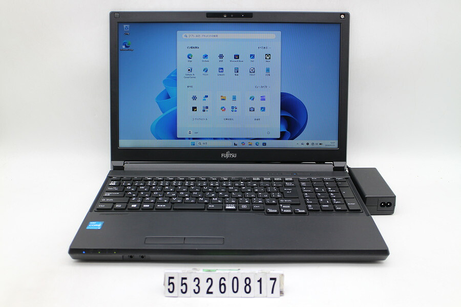富士通 LIFEBOOK A5511/G Core i3 1125G4 2GHz/8GB/256GB(SSD)/ヴィデオディスク/15.6W/FWXGA(1366x768)/Win11【中古】【20260528】