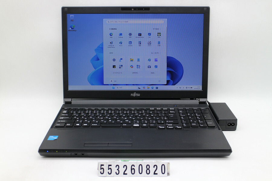 富士通 LIFEBOOK A5511/G Core i3 1125G4 2GHz/8GB/256GB(SSD)/ヴィデオディスク/15.6W/FWXGA(1366x768)/Win11【中古】【20260528】