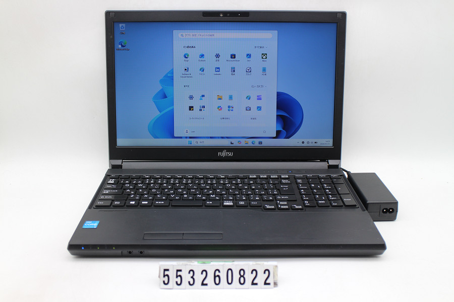 富士通 LIFEBOOK A5511/G Core i3 1125G4 2GHz/8GB/256GB(SSD)/ヴィデオディスク/15.6W/FWXGA(1366x768)/Win11【中古】【20260528】