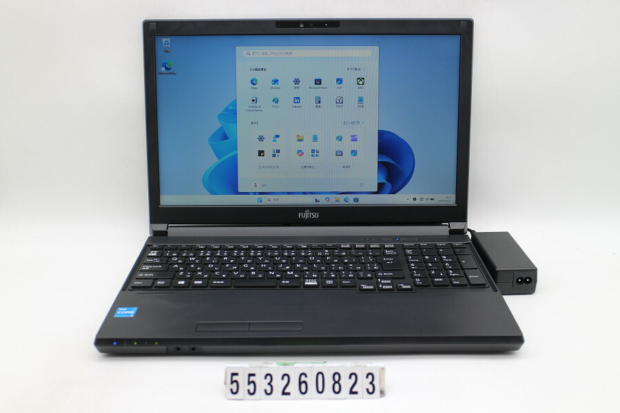 富士通 LIFEBOOK A5511/G Core i3 1125G4 2GHz/8GB/256GB(SSD)/ヴィデオディスク/15.6W/FWXGA(1366x768)/Win11【中古】【20260528】