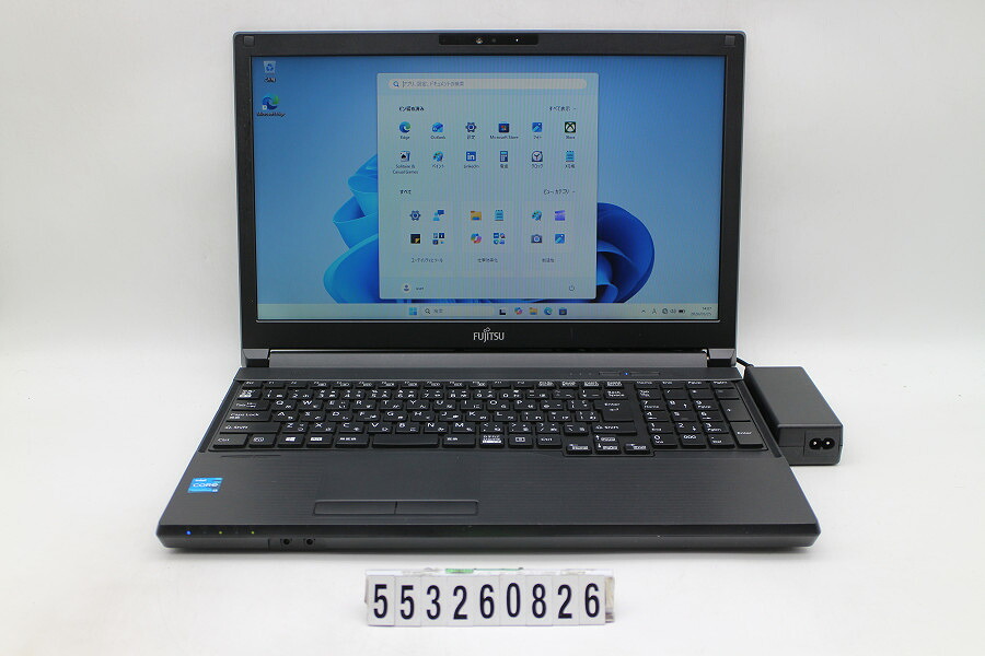 富士通 LIFEBOOK A5511/G Core i3 1125G4 2GHz/8GB/256GB(SSD)/ヴィデオディスク/15.6W/FWXGA(1366x768)/Win11【中古】【20260528】