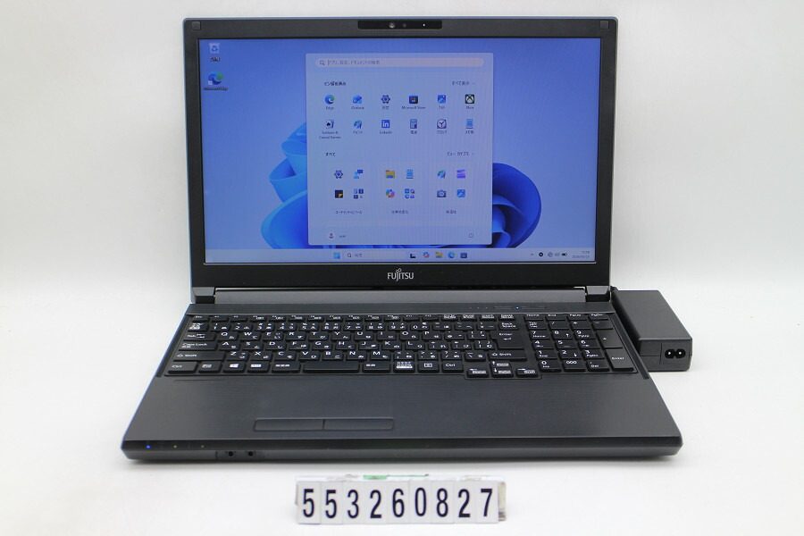 富士通 LIFEBOOK A5511/G Core i3 1125G4 2GHz/8GB/256GB(SSD)/ヴィデオディスク/15.6W/FWXGA(1366x768)/Win11【中古】【20260528】