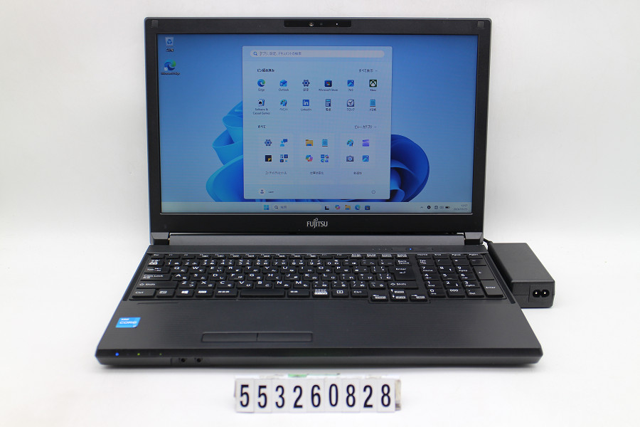 富士通 LIFEBOOK A5511/G Core i3 1125G4 2GHz/8GB/256GB(SSD)/ヴィデオディスク/15.6W/FWXGA(1366x768)/Win11【中古】【20260528】