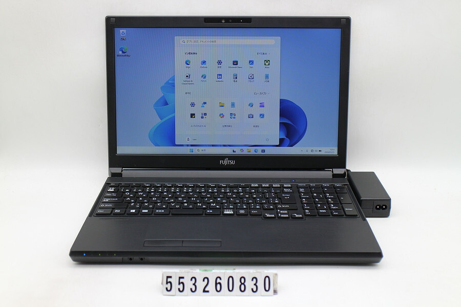 富士通 LIFEBOOK A5511/G Core i3 1125G4 2GHz/8GB/256GB(SSD)/ヴィデオディスク/15.6W/FWXGA(1366x768)/Win11【中古】【20260528】