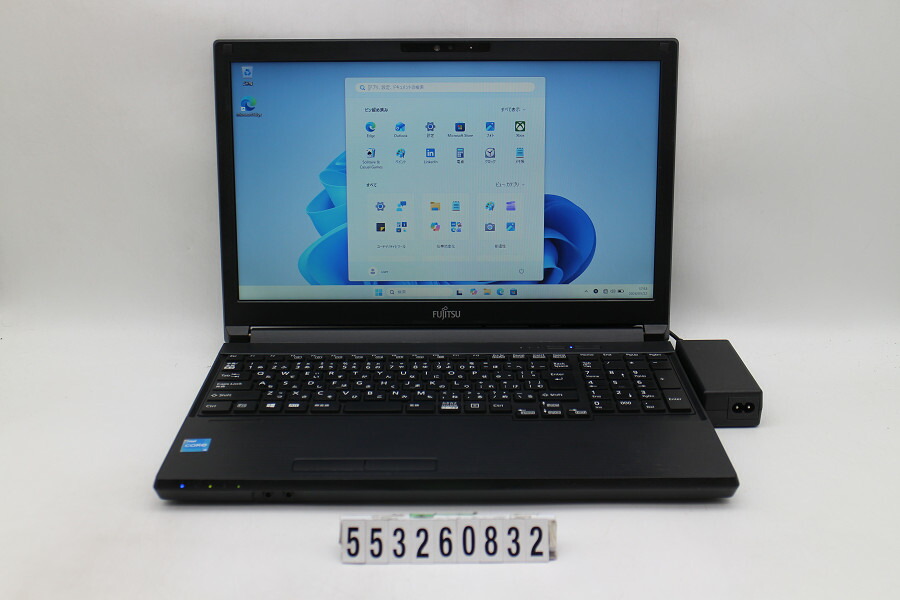 富士通 LIFEBOOK A5511/G Core i3 1125G4 2GHz/8GB/256GB(SSD)/ヴィデオディスク/15.6W/FWXGA(1366x768)/Win11【中古】【20260528】