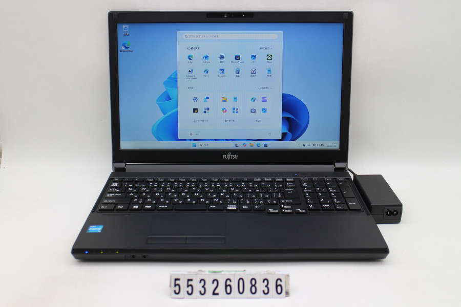 富士通 LIFEBOOK A5511/G Core i3 1125G4 2GHz/8GB/256GB(SSD)/ヴィデオディスク/15.6W/FWXGA(1366x768)/Win11【中古】【20260528】