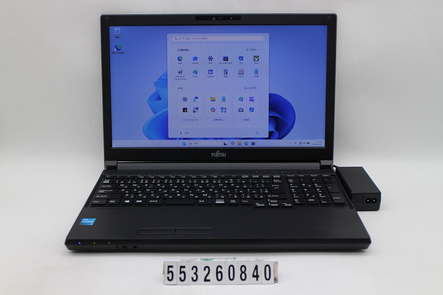 富士通 LIFEBOOK A5511/G Core i3 1125G4 2GHz/8GB/256GB(SSD)/ヴィデオディスク/15.6W/FWXGA(1366x768)/Win11【中古】【20260528】