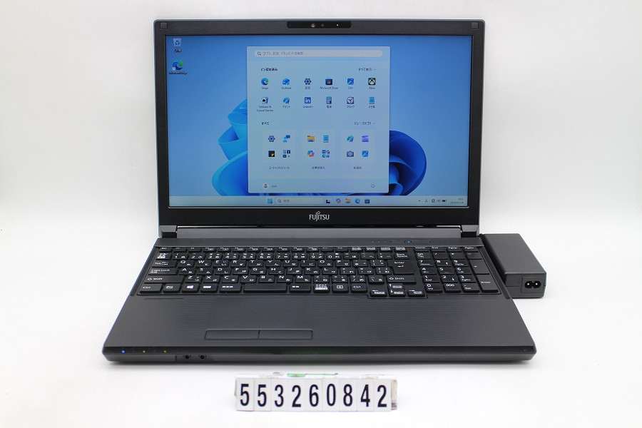 富士通 LIFEBOOK A5511/G Core i3 1125G4 2GHz/8GB/256GB(SSD)/ヴィデオディスク/15.6W/FWXGA(1366x768)/Win11【中古】【20260528】