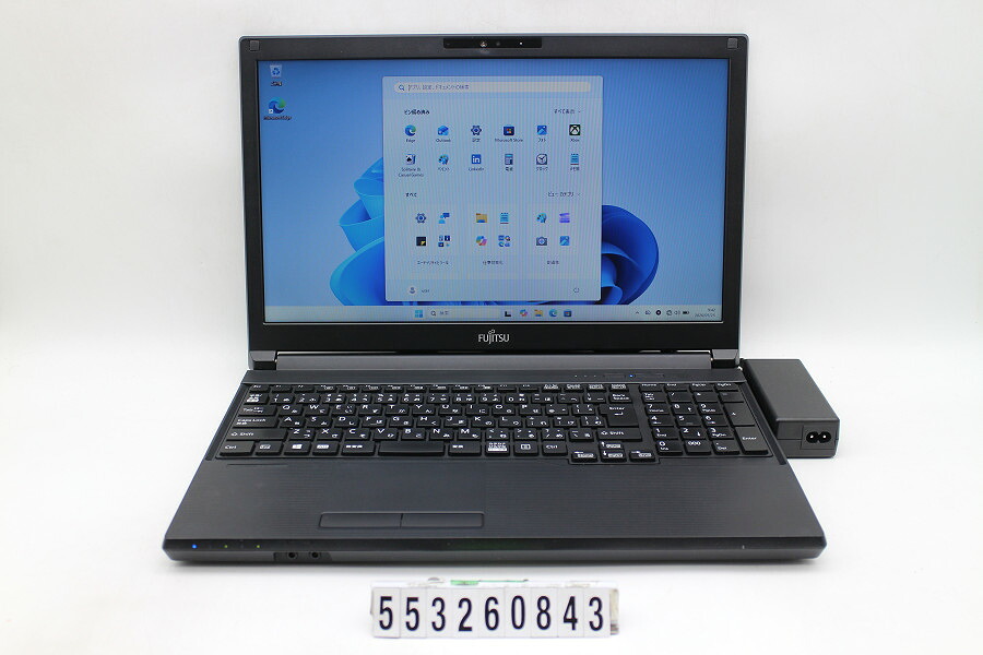 富士通 LIFEBOOK A5511/G Core i3 1125G4 2GHz/8GB/256GB(SSD)/ヴィデオディスク/15.6W/FWXGA(1366x768)/Win11【中古】【20260528】