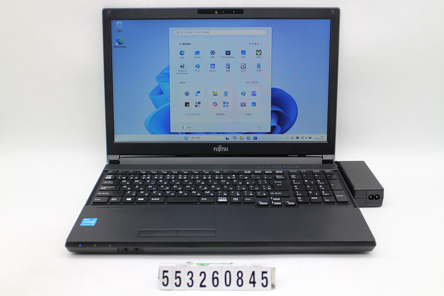 富士通 LIFEBOOK A5511/G Core i3 1125G4 2GHz/8GB/256GB(SSD)/ヴィデオディスク/15.6W/FWXGA(1366x768)/Win11【中古】【20260528】