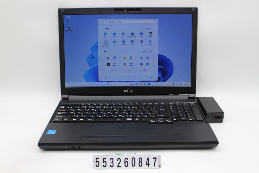 富士通 LIFEBOOK A5511/G Core i3 1125G4 2GHz/8GB/256GB(SSD)/ヴィデオディスク/15.6W/FWXGA(1366x768)/Win11【中古】【20260528】