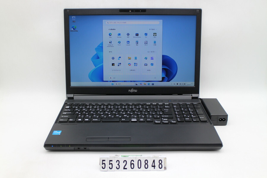 富士通 LIFEBOOK A5511/G Core i3 1125G4 2GHz/8GB/256GB(SSD)/ヴィデオディスク/15.6W/FWXGA(1366x768)/Win11【中古】【20260528】