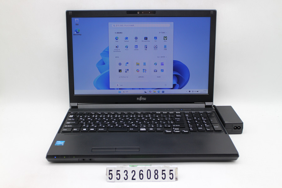 富士通 LIFEBOOK A5511/G Core i3 1125G4 2GHz/8GB/256GB(SSD)/ヴィデオディスク/15.6W/FWXGA(1366x768)/Win11【中古】【20260528】