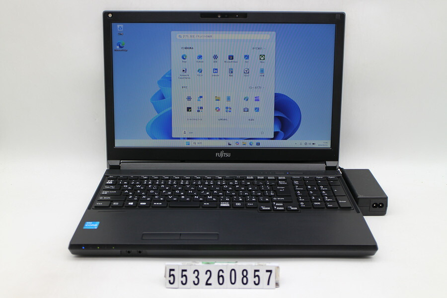 富士通 LIFEBOOK A5511/G Core i3 1125G4 2GHz/8GB/256GB(SSD)/ヴィデオディスク/15.6W/FWXGA(1366x768)/Win11【中古】【20260528】