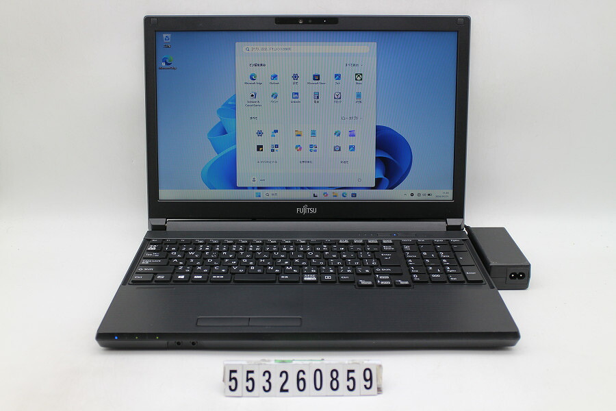 富士通 LIFEBOOK A5511/G Core i3 1125G4 2GHz/8GB/256GB(SSD)/ヴィデオディスク/15.6W/FWXGA(1366x768)/Win11【中古】【20260528】