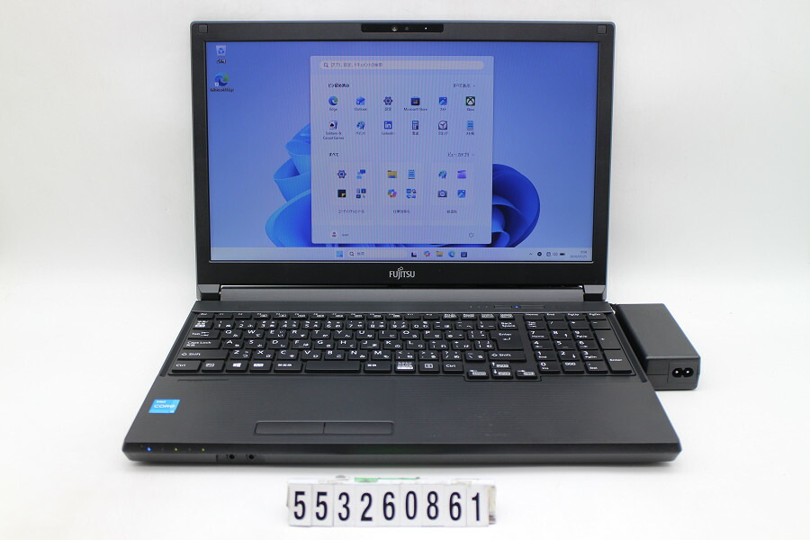 富士通 LIFEBOOK A5511/G Core i3 1125G4 2GHz/8GB/256GB(SSD)/ヴィデオディスク/15.6W/FWXGA(1366x768)/Win11【中古】【20260528】