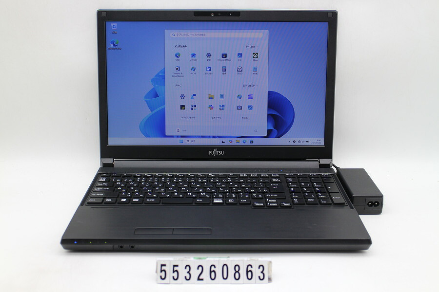 富士通 LIFEBOOK A5511/G Core i3 1125G4 2GHz/8GB/256GB(SSD)/ヴィデオディスク/15.6W/FWXGA(1366x768)/Win11【中古】【20260528】