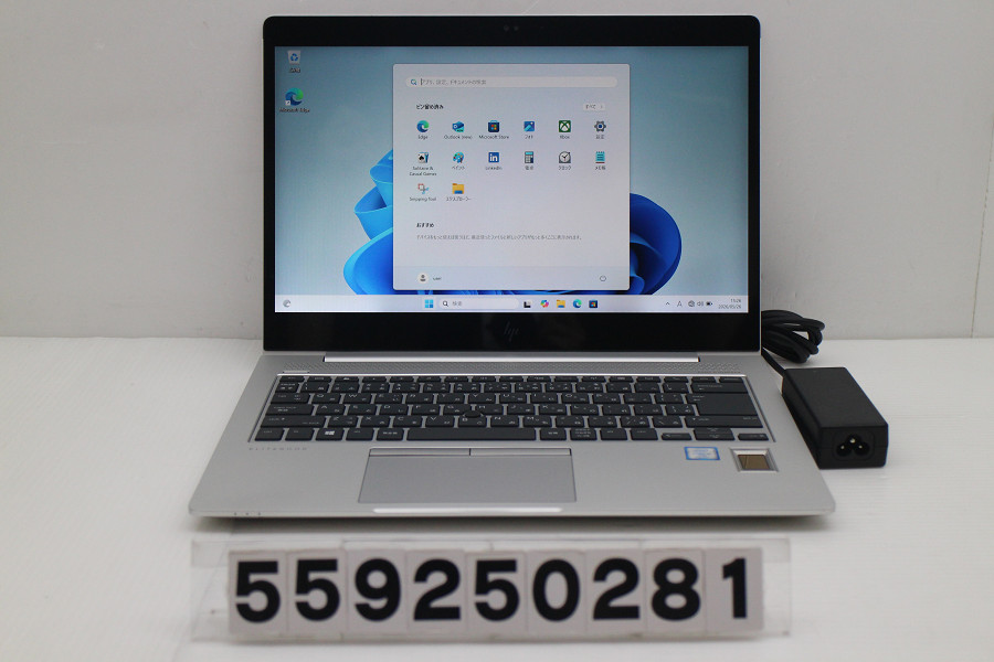 hp EliteBook 840 G5 HC Core i5 8350U 1.7GHz/8GB/256GB(SSD)/14W/FHD(1920x1080) タッチパネル/Win11【中古】【20260528】
