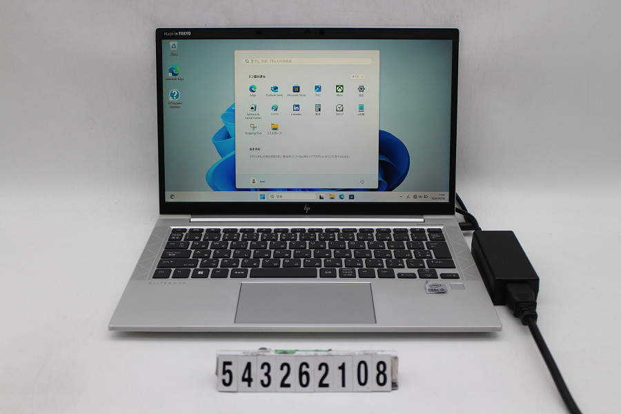 hp EliteBook 830 G7 Core i5 10210U 1.6GHz/8GB/256GB(SSD)/13.3W/FHD(1920x1080)/Win11【中古】【20260512】