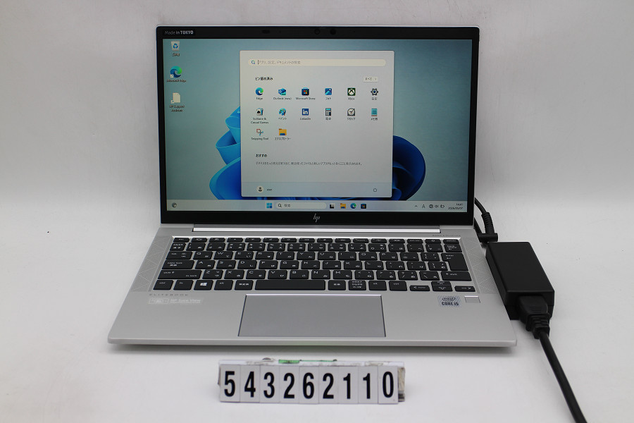 hp EliteBook 830 G7 Core i5 10210U 1.6GHz/8GB/256GB(SSD)/13.3W/FHD(1920x1080)/Win11【中古】【20260512】