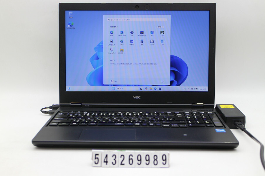 NEC マイコン-VKM44DZFB Core i5 1145G7 2.6GHz/8GB/256GB(SSD)/15.6W/FWXGA(1366x768)/Win11 手がかり文字記号消えあり【中古】【20260610】
