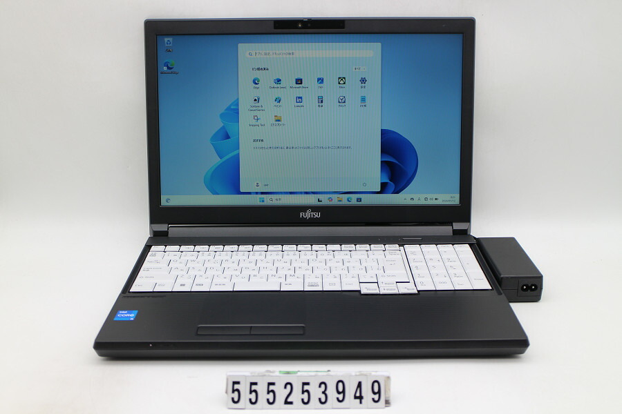 富士通 LIFEBOOK A5513/NX Core i5 1235U 2.5GHz/8GB/256GB(SSD)/Multi/15.6W/FWXGA(1366x768)/Win11【中古】【20260519】