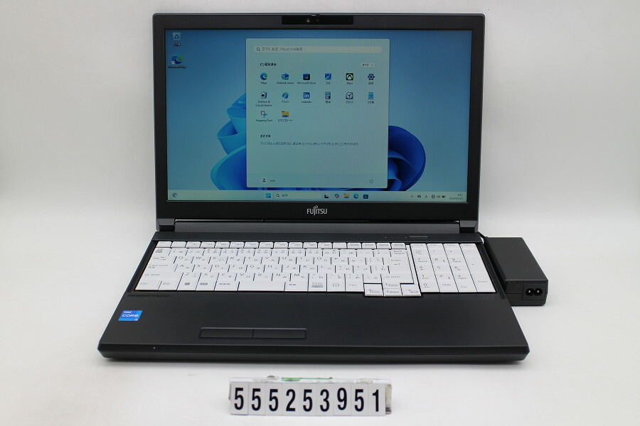 富士通 LIFEBOOK A5513/NX Core i5 1235U 2.5GHz/8GB/256GB(SSD)/Multi/15.6W/FWXGA(1366x768)/Win11【中古】【20260519】