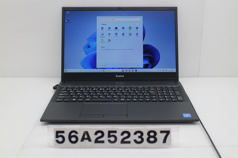 【ジャンク品】iiyama IStNXi-15FH043-Cel-UCES Celeron N4100 1.1GHz/8GB/250GB(SSD)/15.6W/FHD(1920x1080)/Win11【中古】【20260602】｜TCEダイレクト店