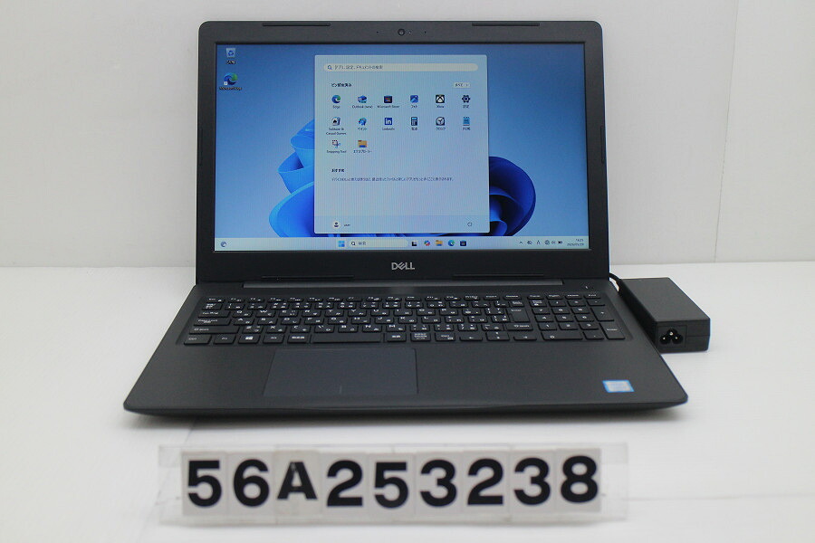 DELL Latitude 3590 Core i5 8250U 1.6GHz/8GB/256GB(SSD)/15.6W/FWXGA(1366x768)/Win11 足がかり文字記号消えあり【中古】【20260602】