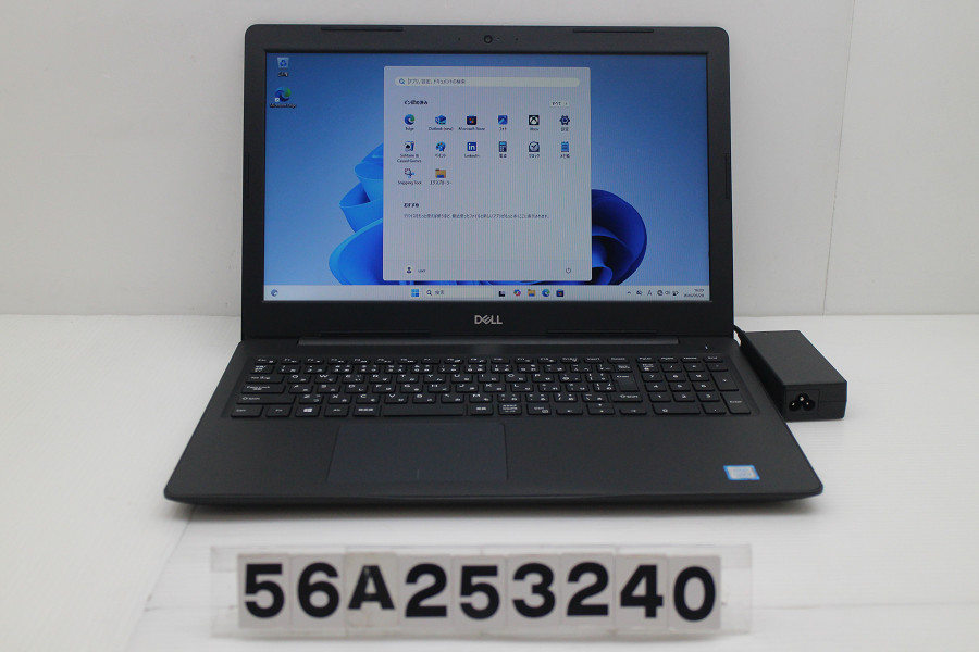 DELL Latitude 3590 Core i5 8250U 1.6GHz/8GB/256GB(SSD)/15.6W/FWXGA(1366x768)/Win11 足がかり文字記号消えあり【中古】【20260602】