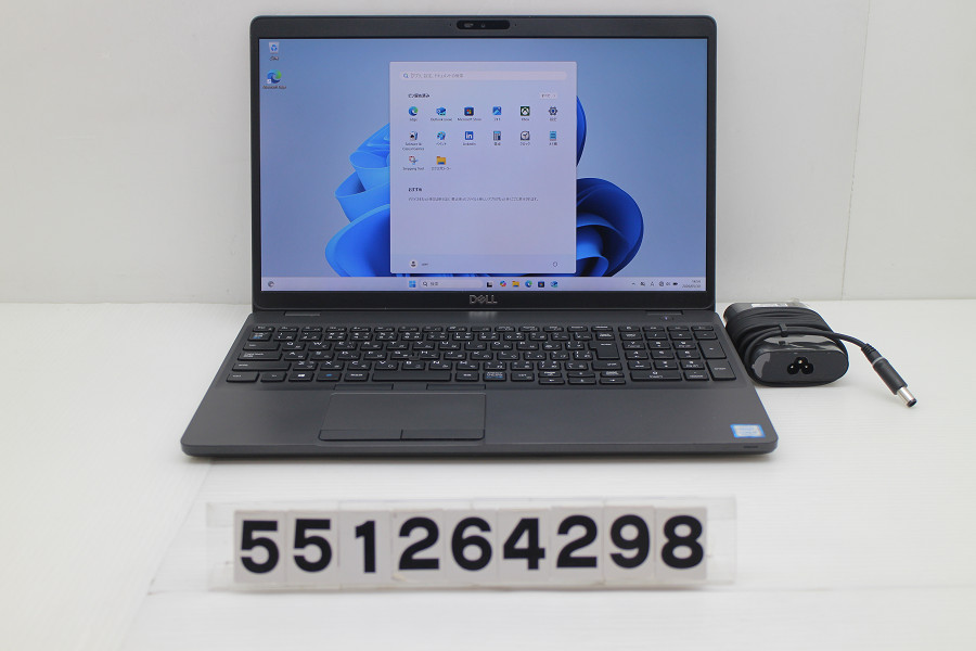 DELL Latitude 5500 Core i5 8265U 1.6GHz/8GB/256GB(SSD)/15.6W/FHD(1920x1080)/Win11【中古】【20260602】