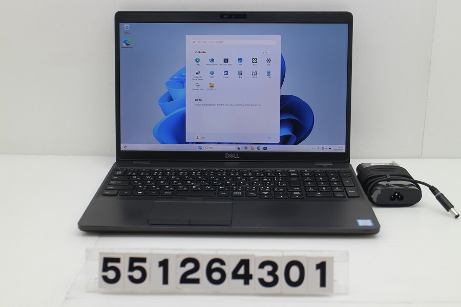 DELL Latitude 5500 Core i5 8265U 1.6GHz/8GB/256GB(SSD)/15.6W/FHD(1920x1080)/Win11【中古】【20260602】
