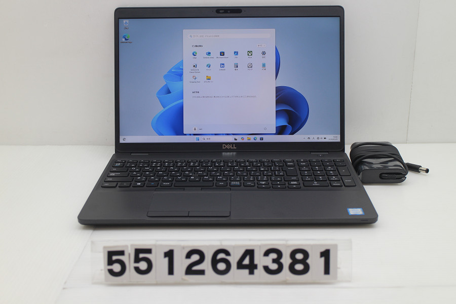 DELL Latitude 5500 Core i5 8265U 1.6GHz/8GB/256GB(SSD)/15.6W/FHD(1920x1080)/Win11【中古】【20260602】