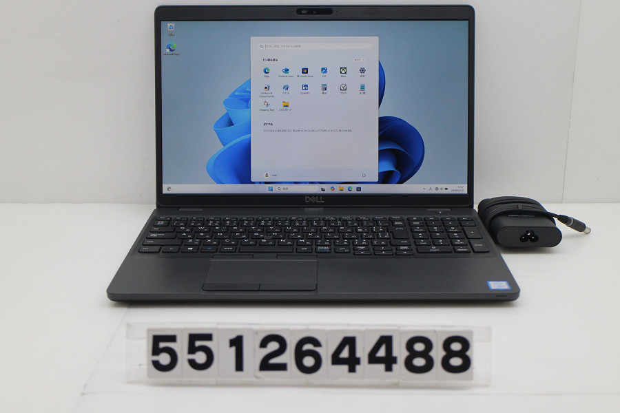 DELL Latitude 5500 Core i5 8265U 1.6GHz/8GB/256GB(SSD)/15.6W/FHD(1920x1080)/Win11【中古】【20260602】