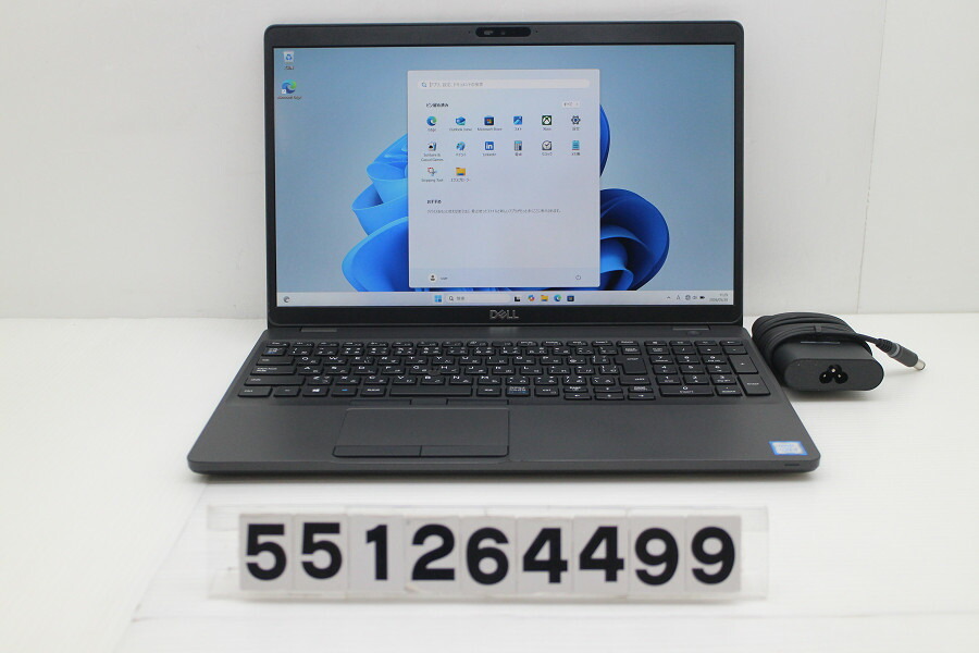 DELL Latitude 5500 Core i5 8265U 1.6GHz/8GB/256GB(SSD)/15.6W/FHD(1920x1080)/Win11【中古】【20260602】